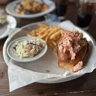 Amazing lobster roll. So much meat!