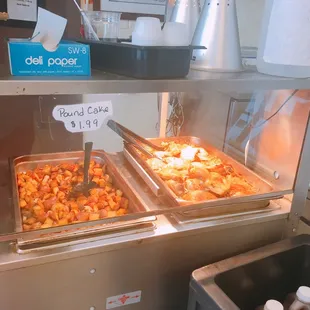 More hot food
