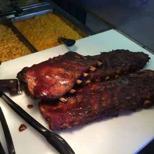 ribs, bbq ribs, food