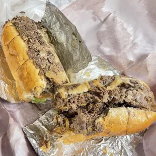 $14.79 including tax | Large cheesesteak. So GOOD and a generous portion!