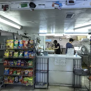 two people working in a store