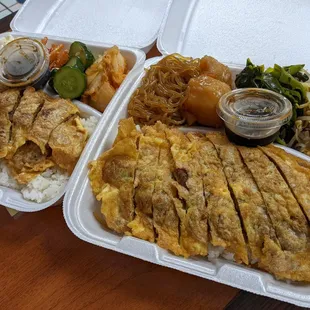 Meat Jun dinner plate
