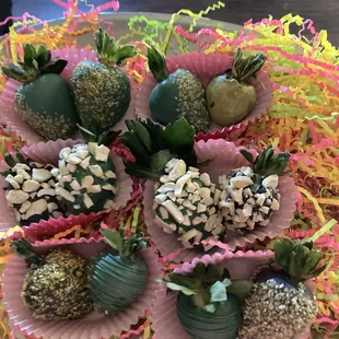 Definitely recommend sams desserts strawberries exactly how I wanted them I will definitely be ordering again!!!