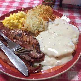 The breakfast is great!