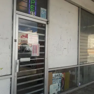 Front door, super sketch