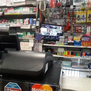 They sell cigarettes