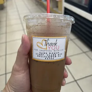Iced pumpkin latte so good