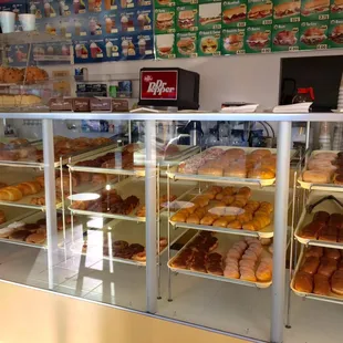 Trays of doughnuts :)