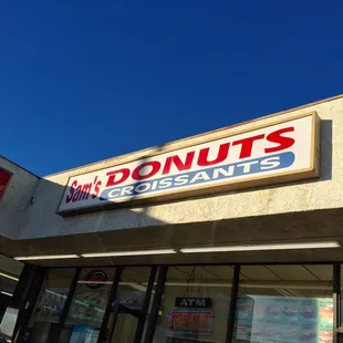 Signage out front :)