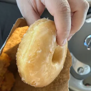 #9 Turkey Bacon Egg and Cheese croissant Sandwich with added avocado ($10)