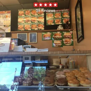 donuts, interior