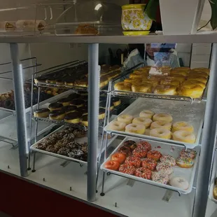 variety of donuts to choose from :)