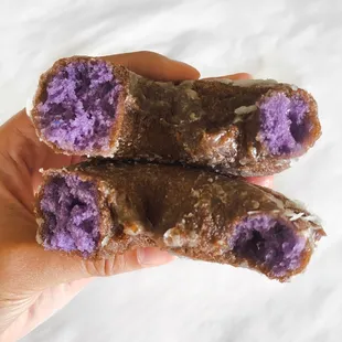 Ube Cake Donut