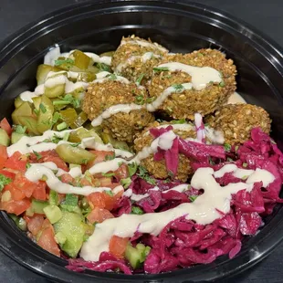 Falafel bowl