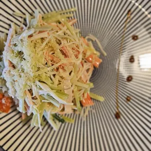 spicy kani crab salad at 5.5