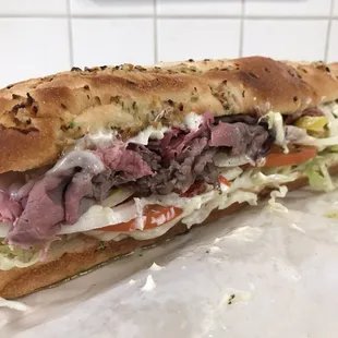 The hot pastrami