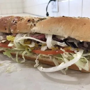 Very good club on a jalapeño bread