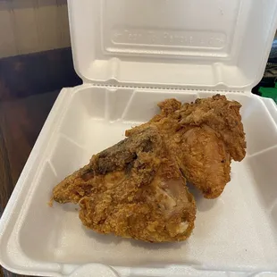 Take home chicken -- winner, winner!
