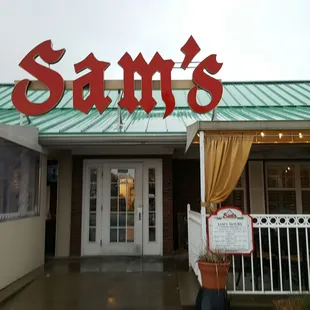 Front entrance