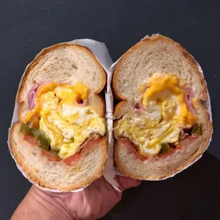Breakfast sandwich