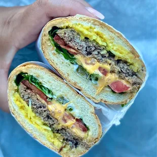 Cheeseburger Sandwich