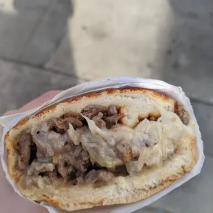 Philly Cheesesteak Sandwich