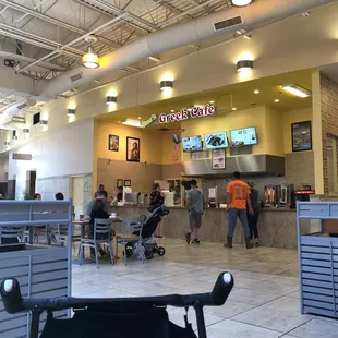 At the beginning of the Food Court Mall Entrance, Right next to Subway