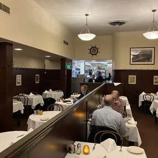the dining room
