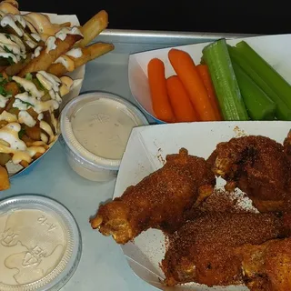 5 Piece Bone-In Wings