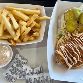 #1. One Chicken Sandwich Combo Meal