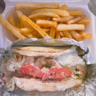 Chicken 1. Gyro Combo