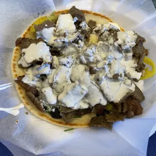 Beef gyro