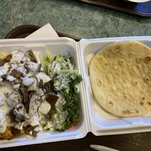 #6 Combo with Beef and Chicken