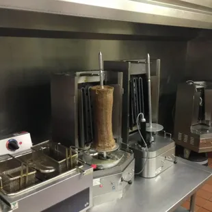 a commercial kitchen