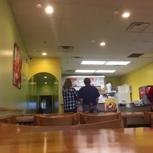 sushi and sashimi, interior