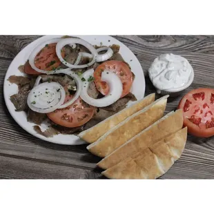 Gyros plate