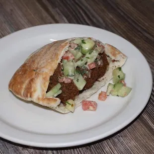 Falafel sandwich