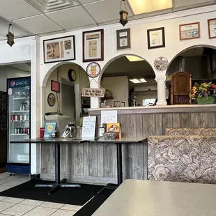 Front counter