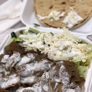 Gyro platter