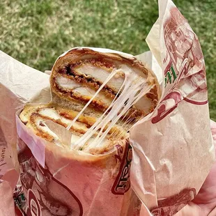 Chicken Parmesan Sandwich