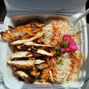 Chicken Shawarma Plate Lunch