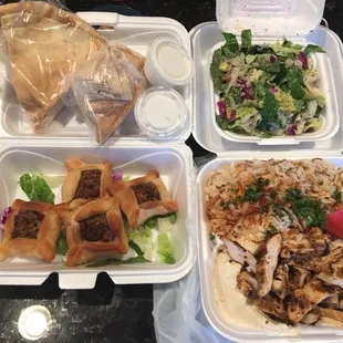 My awesome lunch today!!!! Such a happy Yelper right now!