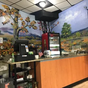 Take out counter