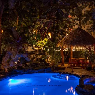 The secluded and private dining experience of our Big Island Cabana.