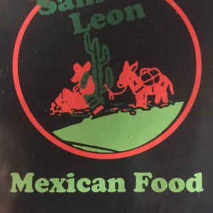 a sign for sam's leon mexican food