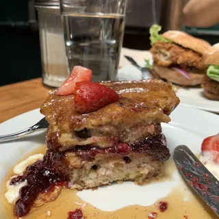 Cinnamon Currant French Toast Sandwich