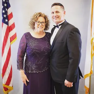 Dapper customer in our tuxedo