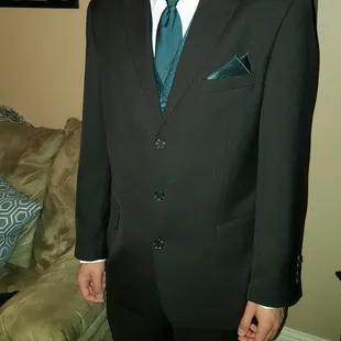Thanks Sam's mens suits and tux!!
