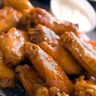 chicken wings, fried chicken wings, poultry, bbq chicken, chicken, chicken wings and fried chicken, food, bbq wings, fried chicken