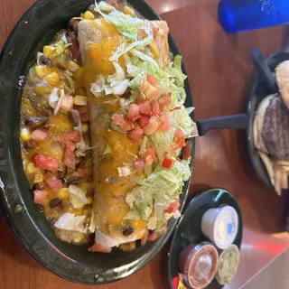 2 lb. Vegetarian Burrito